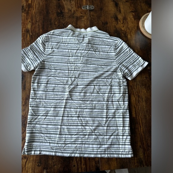 Calvin Klein women striped Polo Shirt - Gray‎ - Picture 5 of 7